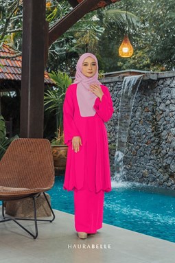 KUNTUM KURUNG - FUCHSIA PINK