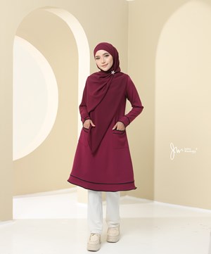 BLOUSE YURI 1.0 IN MAGENTA