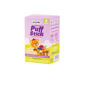 NF MULTIGRAIN PUFF STICK - DRAGON FRUIT & BLUEBERRY (7G X 3's)