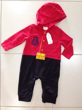 @ COOL BABY RED BLACK ROMPER (  SIZE 80,90 )