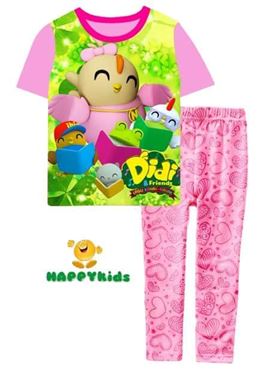 @  H-010 DID & FRIENDS PINK   { SIZE 6-9M, 9-12M & 9Y }