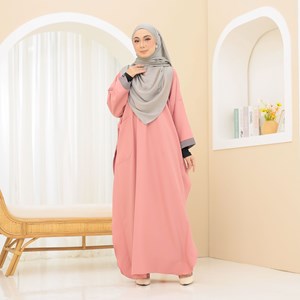 KAFTAN MARISSA (DEWASA) PINK PEACH