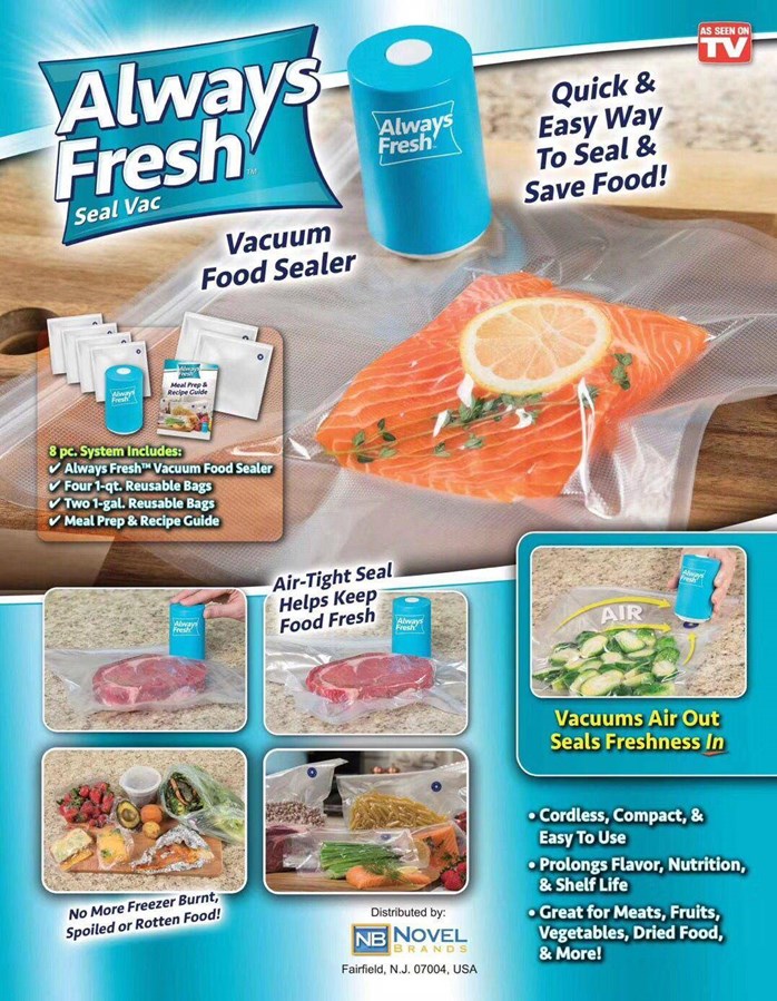 As Seen On TV Always Fresh Vacuum Food Sealer