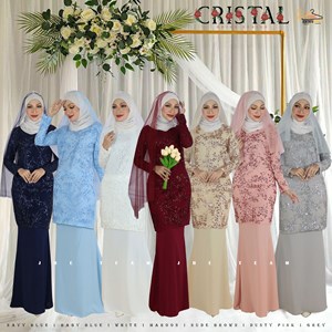 CRISTAL EXCLUSIVE KURUNG BRIDE SERIES  ❤️