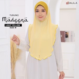 TUDUNG MADEENA | LIGHT YELLOW ( M )