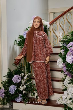 PUSPA KURUNG - BRICK RED