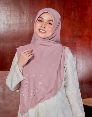 SULAM BUNGA TABUR : DUSTY PINK