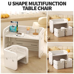 U SHAPE MULTIFUNCTION TABLE CHAIR