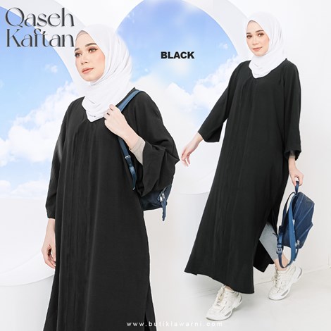 QASEH KAFTAN BLACK