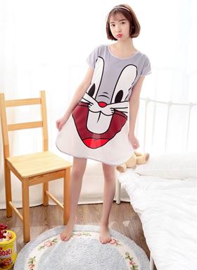 💖  WOMEN SLEEPWEAR (  BUNNY ) FREE SIZE