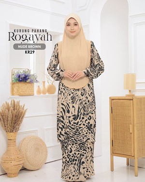 KURUNG ROGAYAH KR29 NUDE BROWN