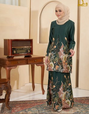 KURUNG MODERN ALANA PN13-3 in Emerald