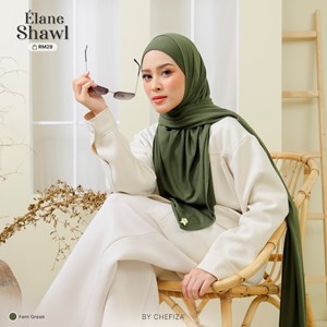 ELANE SHAWL - FERN GREEN (NORMAL PRICE)