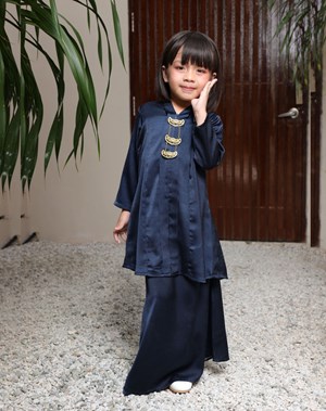 TEMENGGONG GIRL - NAVY BLUE