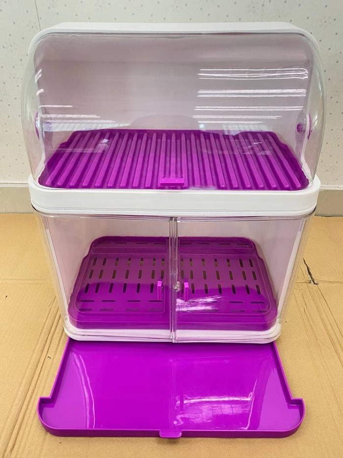 Dish Rack-Purple : : Home