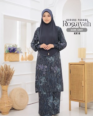 KURUNG ROGAYAH KR18 DARK GREY