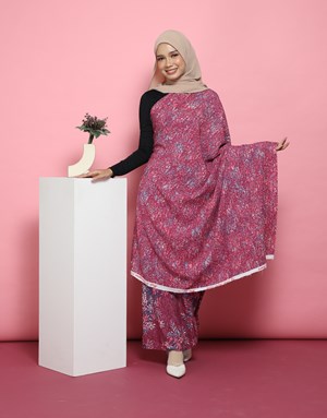 BATIK NAURA WAN 02 in Magenta