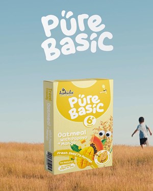 HOKIDO PURE BASIC - OATMEAL WITH PAPAYA + MANGO