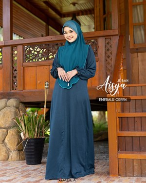 JUBAH AISYA (DARK TURQUOISE)