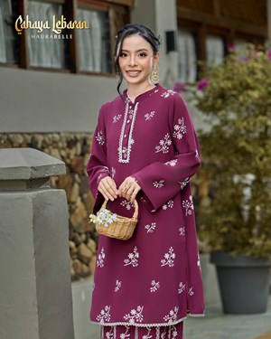 JAMEELA KURUNG - BURGUNDY