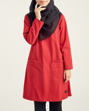 JELITAWAN MUSLIMAH BLOUSE - RED