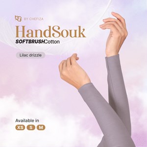 HANDSOUK SOFT BRUSH M - LILAC DRIZZLE