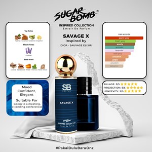 SB INSPIRED SAVAGE X 30ML NEW BOTTLE