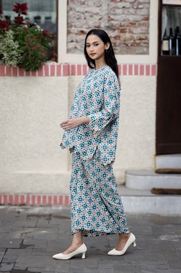 FATEEMA KURUNG VOL 2.0 ( Green Brown )