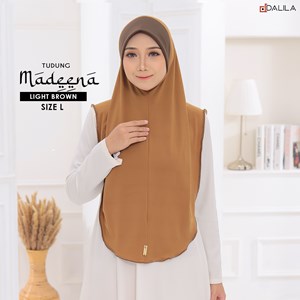 TUDUNG MADEENA | LIGHT BROWN ( L )