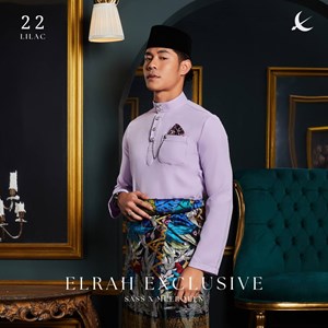 BAJU MELAYU ULTIMATE 2.0 (LILAC PURPLE) C22