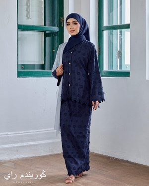 MEKAR KURUNG - NAVY BLUE
