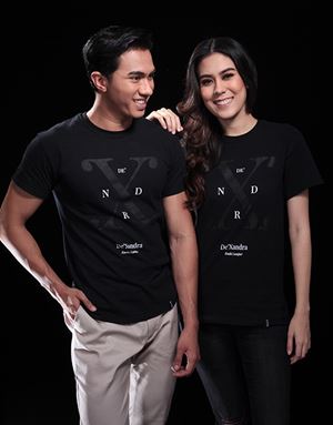 XNDR BLACK T-SHIRT