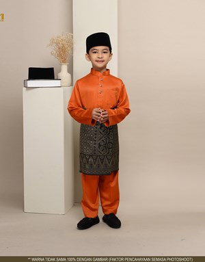 BAJU MELAYU MUHAMMAD JUNIOR K31 FIREBRICK