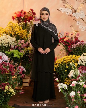 ADELIA KURUNG - BLACK