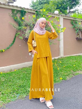 DAISY KURUNG - MUSTARD