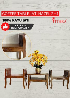 COFFEE TABLE JATI HAZEL 2 + 1