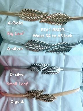 ET61 *Ready Stock*Waist 30 to 60inch/ 76-152cm