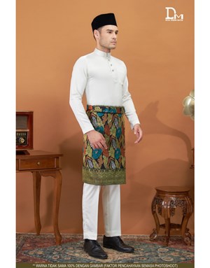 BAJU MELAYU MODERN MUHAMMAD K26 OFF-WHITE