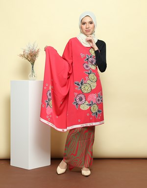 BATIK TIARAZ LIA 12 in Red