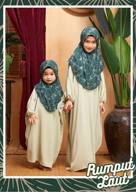 SEDODOL RAYA KIDS PRINTED RUMPUT LAUT (M)