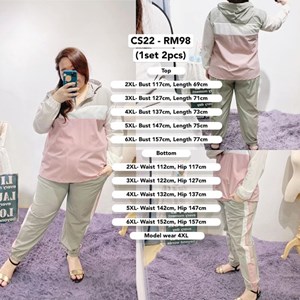 CS22 Ready Stock *Bust 46 to 62 inch/ 117-157cm