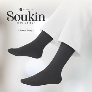 SOUKIN STRAIGHT CUT - STONE GREY