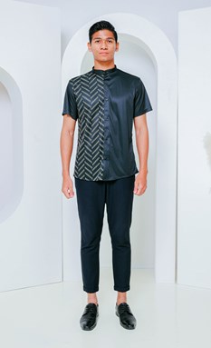 Shirt Ryanna Black Gold