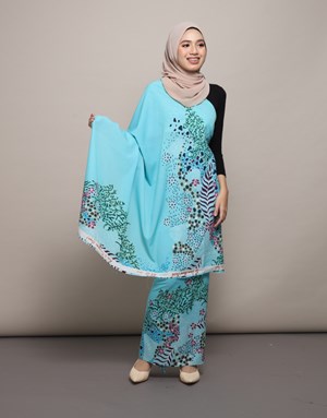 BATIK DM STYLE LIA 03 MPP 01 in Cyan