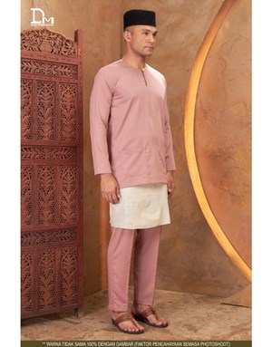 BAJU MELAYU TELUK BELANGA LUTH F19 ROSE GOLD