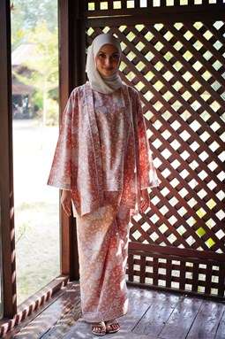 KURUNG MELATI ( KM 003 Peach Salmon )