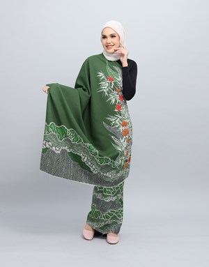 BATIK MY COTTON WAN 222 C/SK - Dark Green