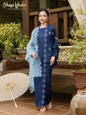 HAWA KEBAYA - NAVY BLUE