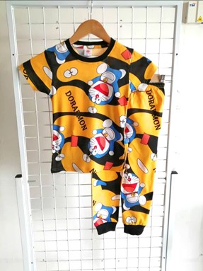 Pyjamas DORAEMON YELLOW : BABY 12M - 36M (GL)