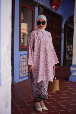 SERI ANGGUN KURUNG ( Dusty Pink MM  )